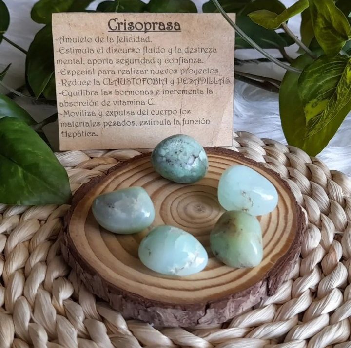 ALMALUZ - Piedra canto rodado Aguamarina - a daae f fa abdf f a e